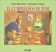 El Cumpleanos De Tom / Tom's Birthday (Tom Series) by Christophe Le Masne, Marie-Aline Bawin