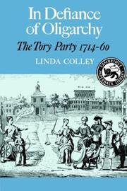 Cover of: In Defiance of Oligarchy by Linda Colley