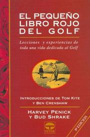 Cover of: Pequeno Libro Rojo del Golf, El - 8b: Ed. Rustica