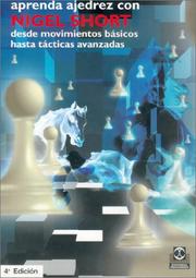 Cover of: Aprenda ajedrez con Nigel Short