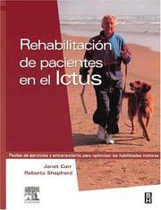 Cover of: Rehabiltacion de Pacientes en el Ictus