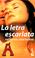 Cover of: La Letra Escarlata / the Scarlet Letter