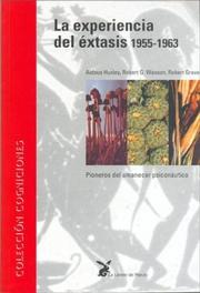 Cover of: La Experiencia del Extasis 1955-1963