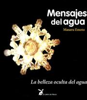 Cover of: Mensajes del Agua