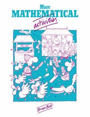 More mathematical activities : a resource book for teachers