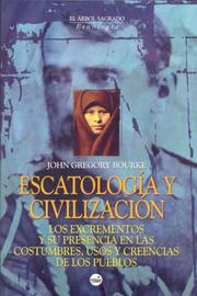 Cover of: Escatologia y Civilizacion