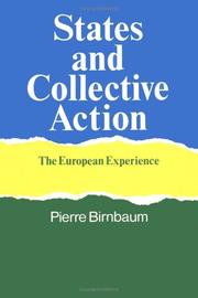 States and collective action : the European experience