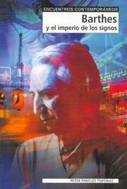 Cover of: Barthes y El Imperio de Los Signos