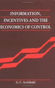 Information, incentives, and the economics of control