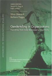 Cover of: Gendertelling in Organizations: Narratives from Male-Dominated Environments (Advances in Orgnaization Studies)
