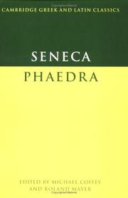 Cover of: Phaedra by Seneca the Younger