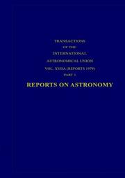 Reports on astronomy