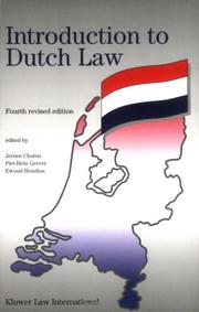 Introduction to Dutch law