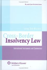 Cross-border insolvency law : international instruments and commentary