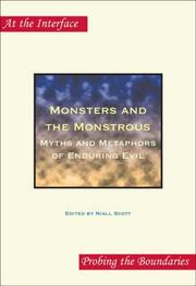 Cover of: Monsters and the Monstrous