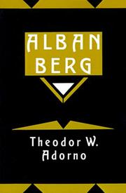 Cover of: Alban Berg: Master of the Smallest Link