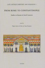 Cover of: From Rome to Constantinople: Studies in Honour of Averil Cameron (Late Antique History and Religion)