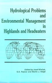 Cover of: HYDROLOGICAL PROBLEMS & ENVIRONMENTAL