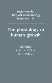 Cover of: The Physiology of human growth