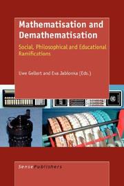 Cover of: Mathematisation and Demathematisation