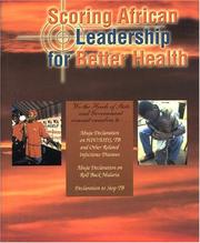 Cover of: Scoring African Leadership For Better Health