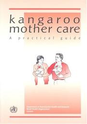 Cover of: Kangaroo mother care