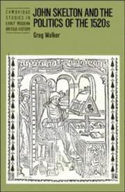 John Skelton and the politics of the 1520s by Greg Walker