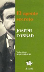 Cover of: El Agente Secreto (La Pajarita De Papel) by Joseph Conrad