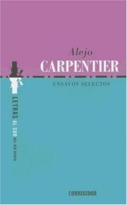 Essays by Alejo Carpentier