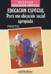 Cover of: Educacion Especial Para Una Ubicacion Social Aprop