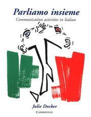 Cover of: Parliamo Insieme : Communication Activities in Italian