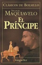 Principe, El by Niccolò Machiavelli