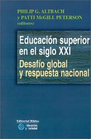Cover of: Educacion Superior En El Siglo Xxi: Desafio Global Y Respuesta Nacional (Coleccion Educacion y Sociedad)