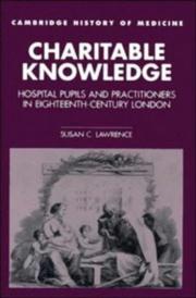 Charitable knowledge by Susan C. Lawrence