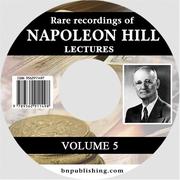 Cover of: Rare Recordings of Napoleon Hill Lectures, Vol. 5 (of 9)