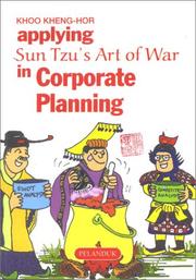Cover of: Applying Sun Tzu's Art of War in Corporate Planning (Sun Tzu's Business Management Series)
