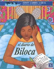 Cover of: El Diario De Biloca by Edson Gabriel Garcia, Edson Gabriel Garcia, Fatima Andreu