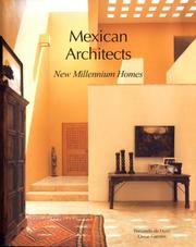 Cover of: Mexican Architects   New Millennium Homes