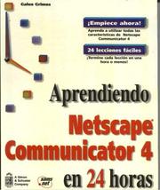 Cover of: Aprendiendo Netscape Communicator 4 en 24 horas