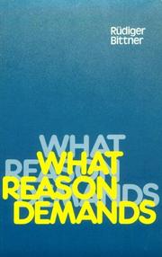 What reason demands