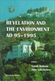 Revelation and the environment AD95-1995 by Patmos Symposium (1st 1995 Patmos, Greece)