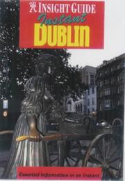 Cover of: Dublin Insight Instant (Insight Guide Instant)