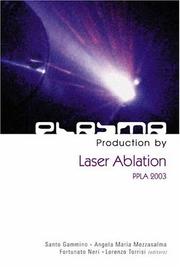 Cover of: Plasma Production By Laser Ablation by 