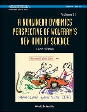 Cover of: A Nonlinear Dynamics Perspective Wolfram's New Kind of Science, Vol. 2