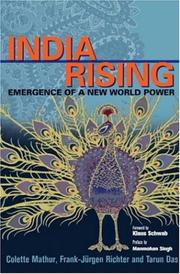 Cover of: India Rising: Emergence of a New World Power