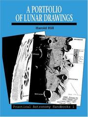 Cover of: A portfolio of lunar drawings by Harold Hill