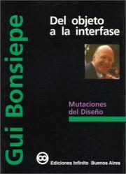 Cover of: Del Objeto a la Interfase