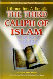 Cover of: Uthman bin Affan (R): The Third Caliph of Islam