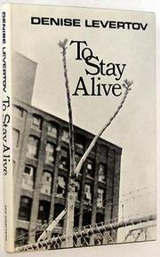Cover of: To Stay Alive