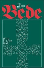 Cover of: The world of Bede by Peter Hunter Blair